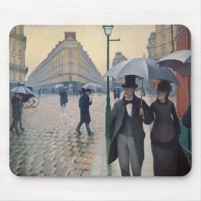 Alfombrilla De Ratón  Gustave Caillebotte (Frente)