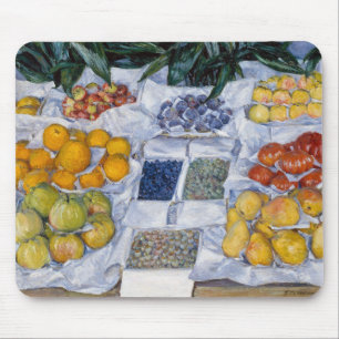 Alfombrilla De Ratón Gustave Caillebotte - Frutas exhibidas en un puest