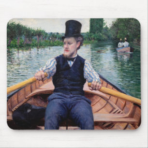 Alfombrilla De Ratón Gustave Caillebotte - Grupo de remeros