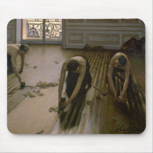 Alfombrilla De Ratón Gustave Caillebotte - Los Planeadores Del Suelo