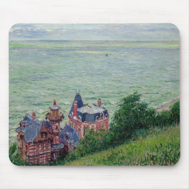 Alfombrilla De Ratón Gustave Caillebotte - Villas en Trouville (Frente)