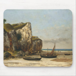 Alfombrilla De Ratón Gustave Courbet - Playa de Normandía