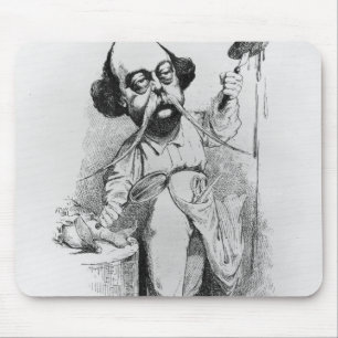 Alfombrilla De Ratón Gustave Flaubert que diseca a señora Bovary
