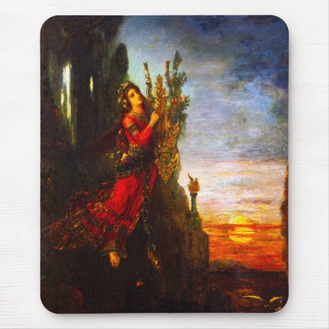 Alfombrilla De Ratón Gustave Moreau, Sappho (Frente)