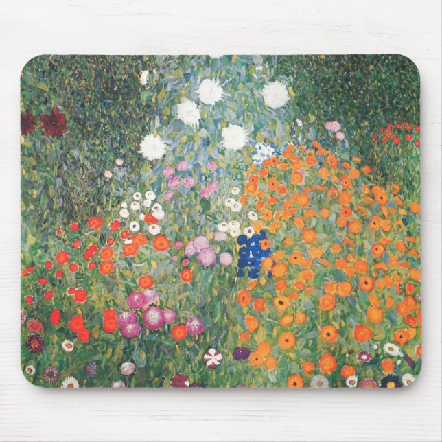 Alfombrilla De Ratón Gustavo Klimt Blumengarten (Frente)