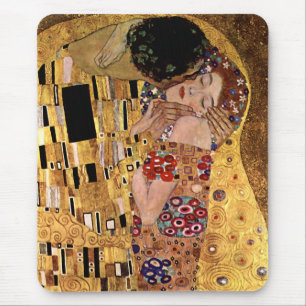 Alfombrilla De Ratón Gustavo Klimt: El beso (detalle)