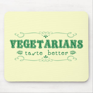 Alfombrilla De Ratón Gusto vegetariano