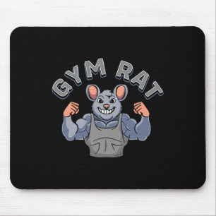 Alfombrilla De Ratón Gym Lover Bodybuilding Workout Funny Gym Rat