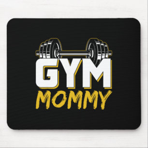 Alfombrilla De Ratón Gym Mami Fitness Training Entrenamiento Halterofil