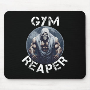 Alfombrilla De Ratón Gym Reaper Fitness Halloween Skeletree Cuerpo de e