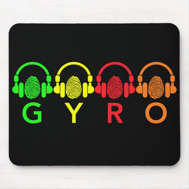 Alfombrilla De Ratón GYRO Magnet (Frente)