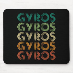Alfombrilla De Ratón Gyros Grecia Pie griega Malaka