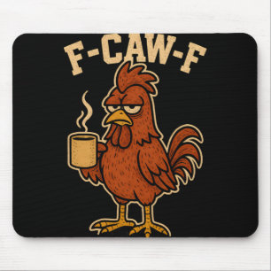 Alfombrilla De Ratón H-Gallina-Gallina divertida para hombres Novedad d
