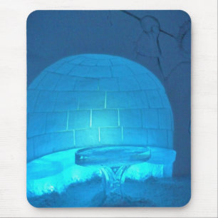 Alfombrilla De Ratón Habitación Igloo en Hotel de Glace, Quebec, Canadá