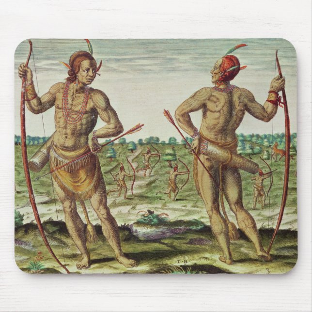 Alfombrilla De Ratón Habitantes de Virginia (Frente)