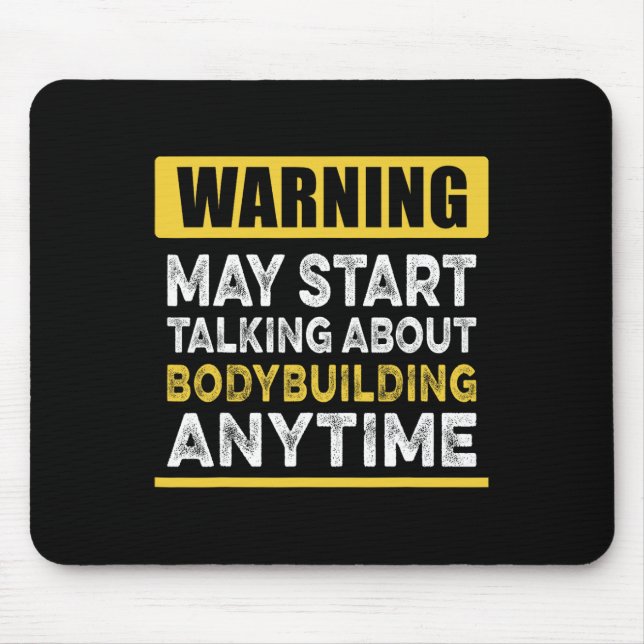 Alfombrilla De Ratón Hablando sobre la construcción de cuerpos en cualq (Frente)