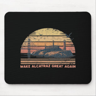 Alfombrilla De Ratón Hacer a Alcatraz grande de nuevo divertido Trump A