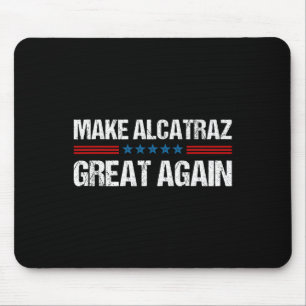 Alfombrilla De Ratón Hacer a Alcatraz grande de nuevo divertido Trump A