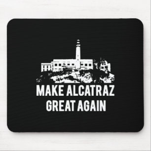 Alfombrilla De Ratón Hacer a Alcatraz grande de nuevo divertido Trump A