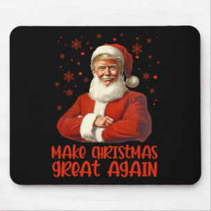 Alfombrilla De Ratón Hacer a los Navidades grandes de nuevo Santa Funny