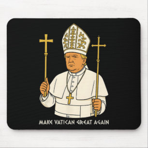 Alfombrilla De Ratón Hacer grande al Vaticano otra vez divertido al Pap