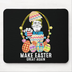 Alfombrilla De Ratón Hacer la Pascua Grande De Nuevo Trump Huevo divert