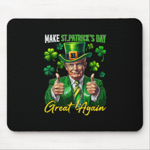 Alfombrilla De Ratón Hacer que el día de San Patricio sea genial otra v