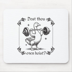 Alfombrilla De Ratón Hacerlo, Hoist_ Funny Medieval Gym Workout