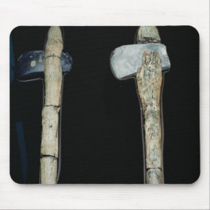 Alfombrilla De Ratón Hachas de piedra, prehistóricas