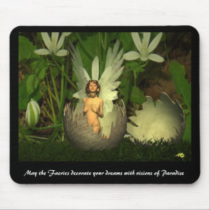 Alfombrilla De Ratón Hada Bendiciendo a Mousepad.