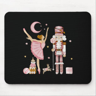 Alfombrilla De Ratón Hada de ciruela rosa retro Azucarado Cascanueces N