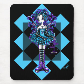 Alfombrilla De Ratón Hada de la libélula del Harlequin del "gaitero"