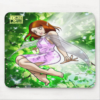 Alfombrilla De Ratón Hada Mousepad de la primavera