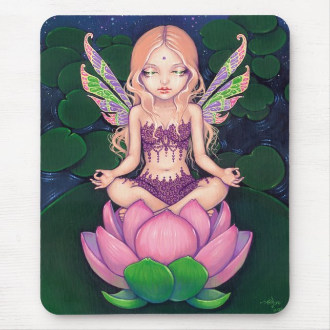 Alfombrilla De Ratón "Hada" Mousepad de Lotus (Frente)