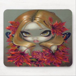 Alfombrilla De Ratón "Hada" Mousepad del arce rojo
