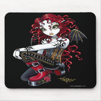 Alfombrilla De Ratón Hada roja Mousepad del tatuaje de Terri