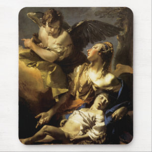 Alfombrilla De Ratón Hagar e Ismael en la selva