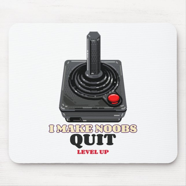 Alfombrilla De Ratón Hago que los noobs abandonen (Frente)