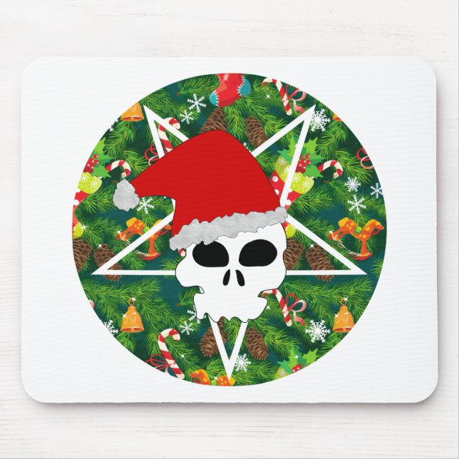 Alfombrilla De Ratón hail santa (Frente)