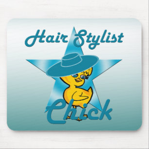 Alfombrilla De Ratón Hair Stylist Chick #7