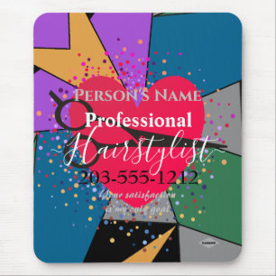 Alfombrilla De Ratón Hairstylist Promotional Mousepad HAMbyWG