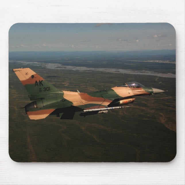 Alfombrilla De Ratón Halcón que lucha F-16 (Frente)