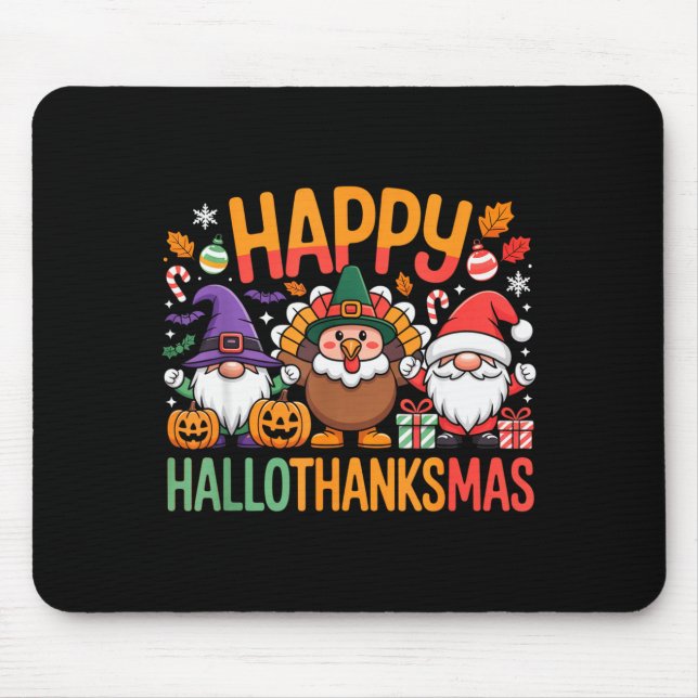 Alfombrilla De Ratón Hallothanksmas Dental Istant Funny Tooth Christmas (Frente)