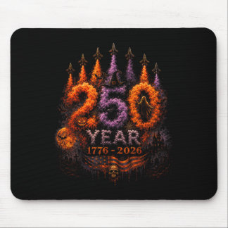 Alfombrilla De Ratón Halloween aniversario 250 de américa espeluznante