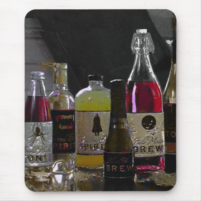 Alfombrilla De Ratón Halloween Brew - Mousepads (Frente)