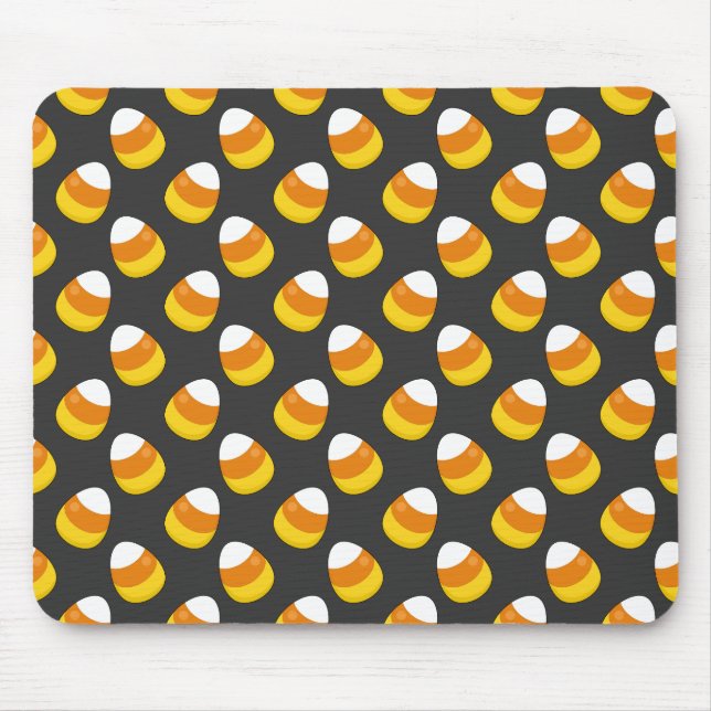 Alfombrilla De Ratón Halloween Candy Corn (Frente)