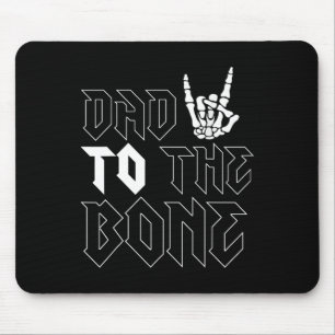 Alfombrilla De Ratón Halloween Dad To The Bone Funny Skeleton Fathers D