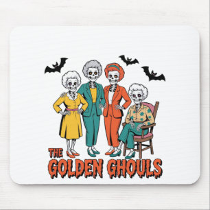 Alfombrilla De Ratón Halloween de los Chicas Golden Ghouls