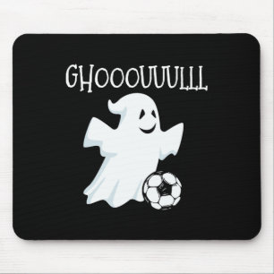 Alfombrilla De Ratón Halloween del Fútbol Fantasma