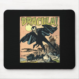 Alfombrilla De Ratón Halloween del vampiro del monstruo de la película 